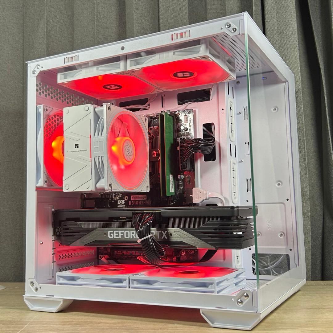 【特価価格】高性能 白 ゲーミングPC RTX3070 Windows11