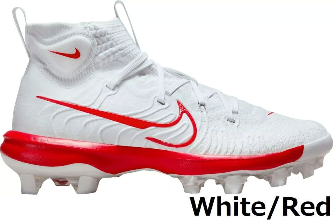 ナイキ 野球スパイク アルファハラチNXT MCS ホワイト×レッド27.5cm