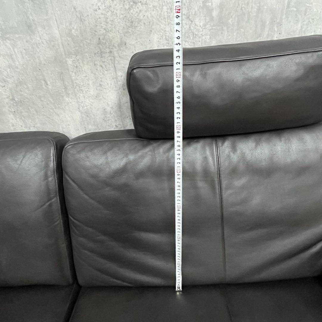 karimoku カリモク　3人掛けソファ 木フレーム 本革