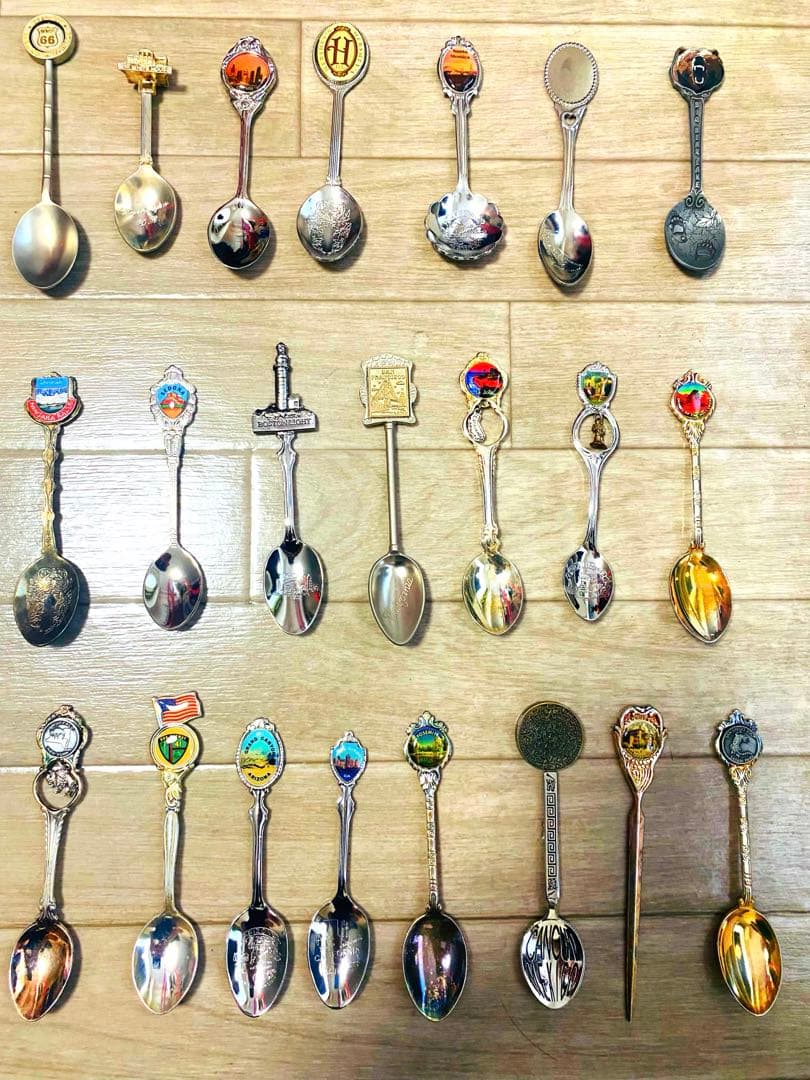 【貴重品】世界のアンティークスプーン　ビンテージ　計37本