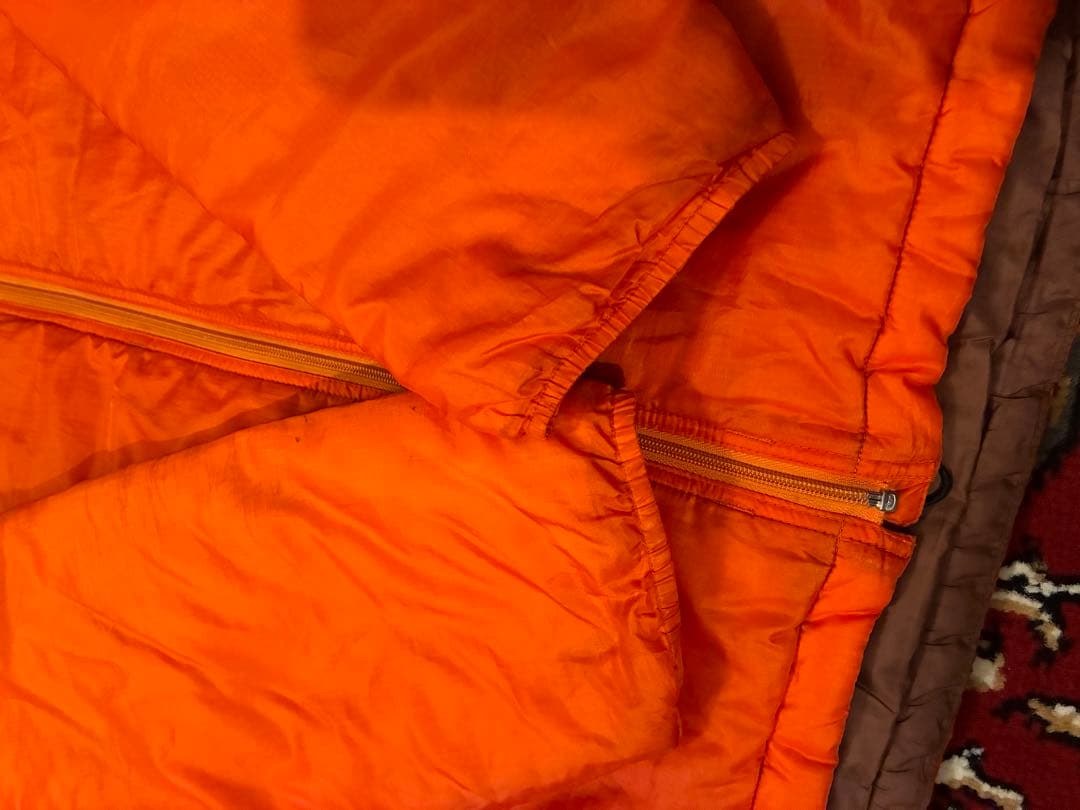 00s Patagonia パフボールセーター　オレンジ　Ｍサイズ