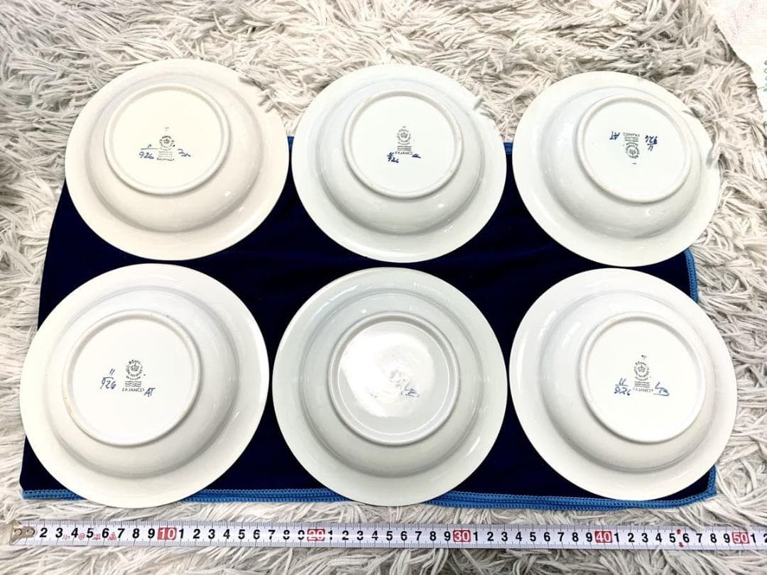 ロイヤルコペンハーゲン⑥｜サラダプレート 6枚セット