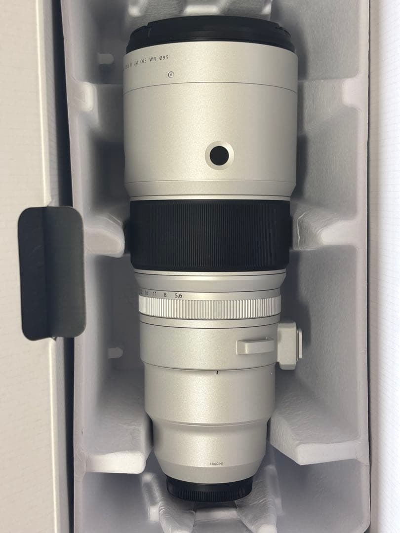 フジノンレンズ XF 500mm F5.6 R LM OIS WR カバー付き