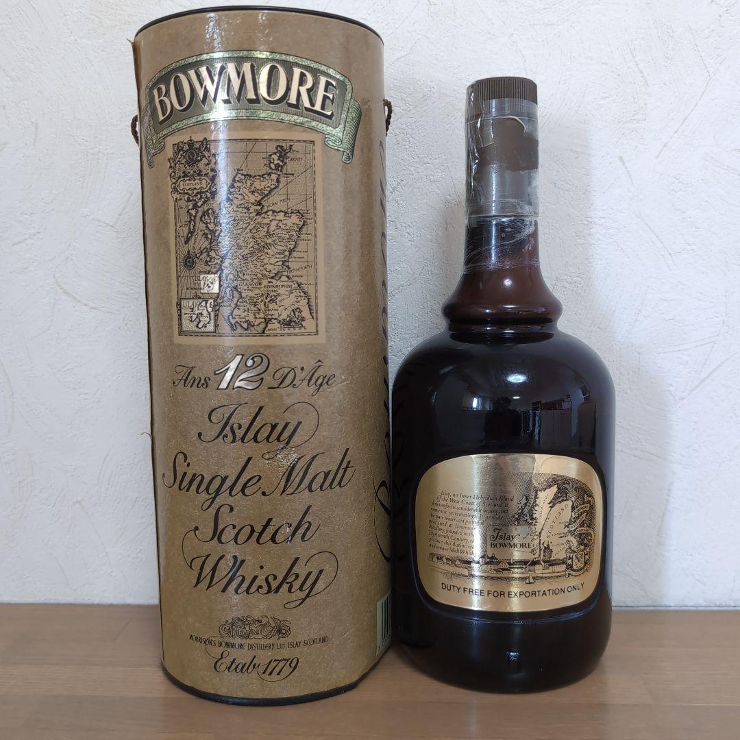 て*ん様 ハ*ー様 BOWMORE　ボウモア12年　旧ボトル　1000mL
