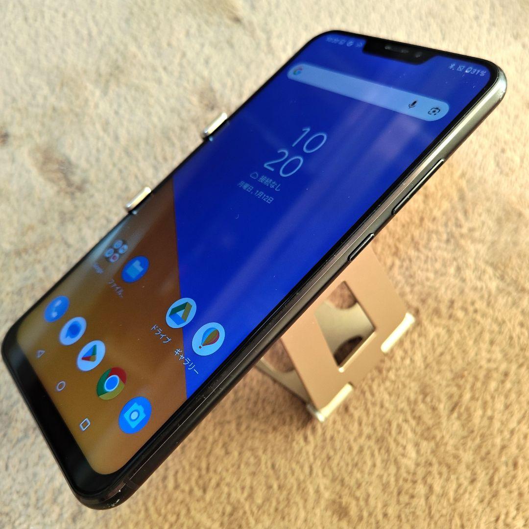 ㉗ASUS Zenfone 5Z ZS620KL ブラック 国内版バッテリー新品