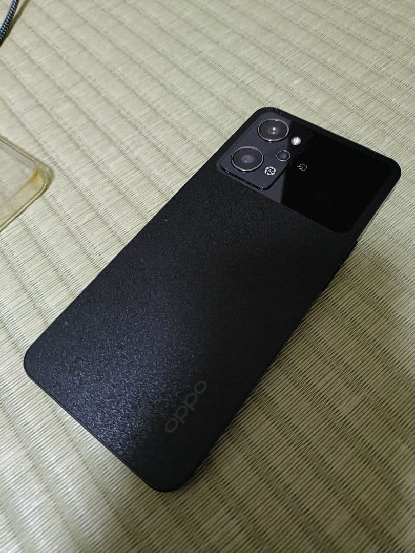 OPPO スマートフォン 本体 ブラック　reno9
