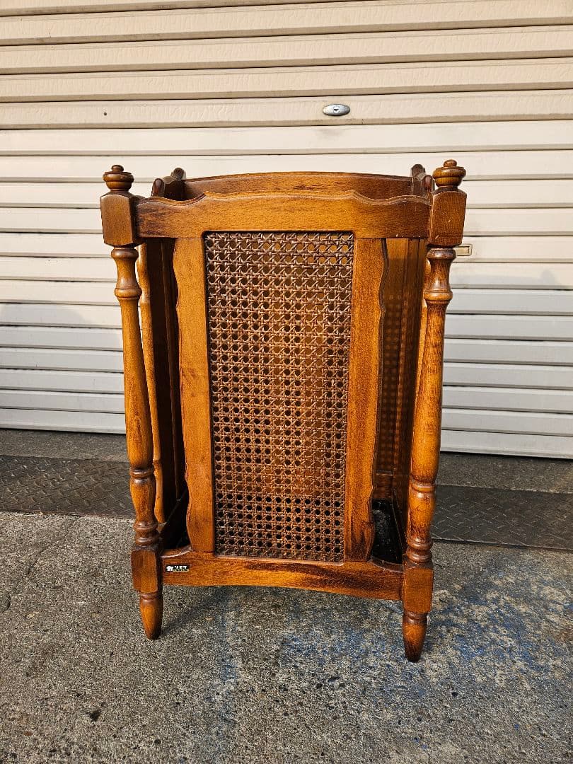 ヴィンテージ Karimoku オールドカリモク 傘立て コロニアル アンブレラ