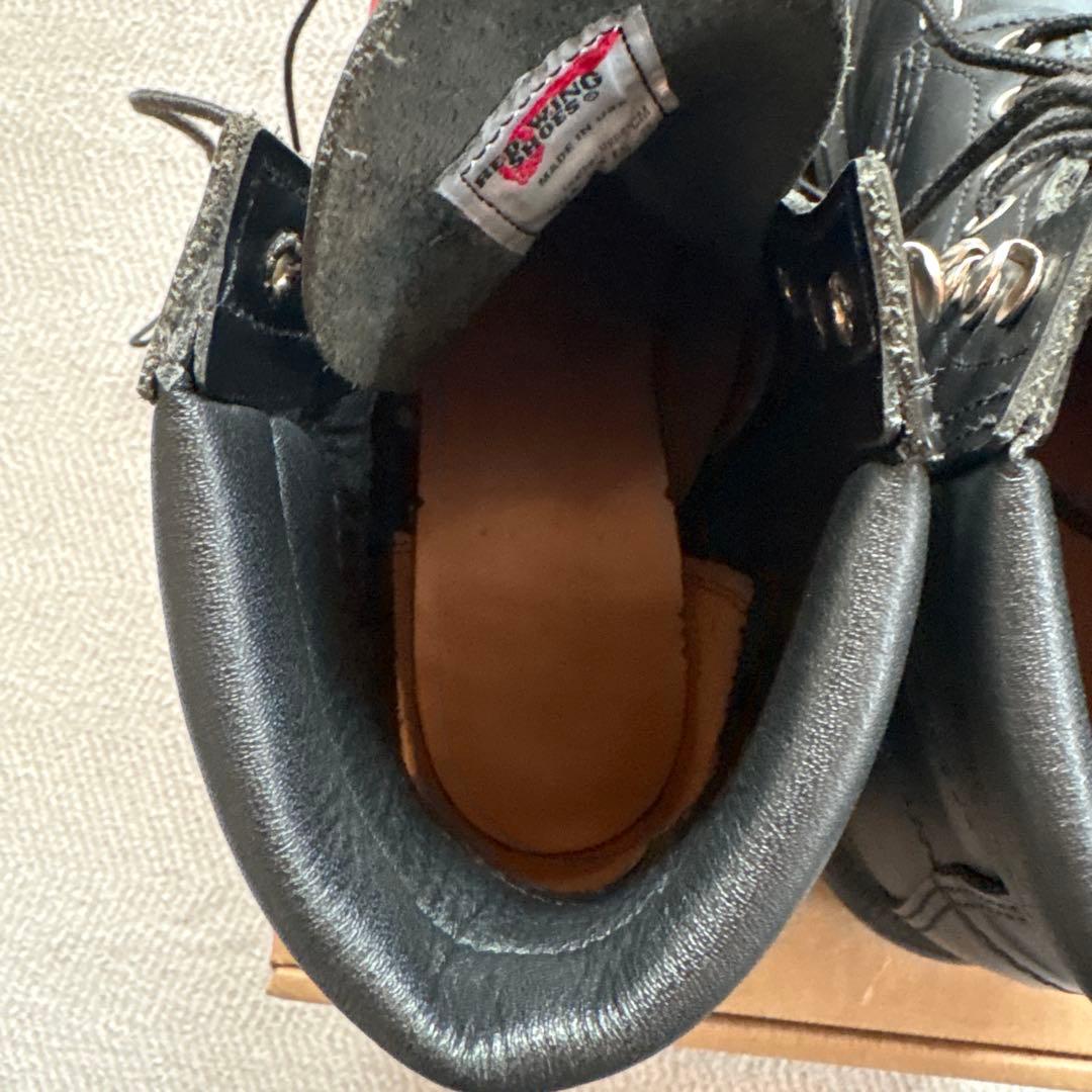8133 RED WING SHOES レッドウィング　ブラック　７Ｅ　USA