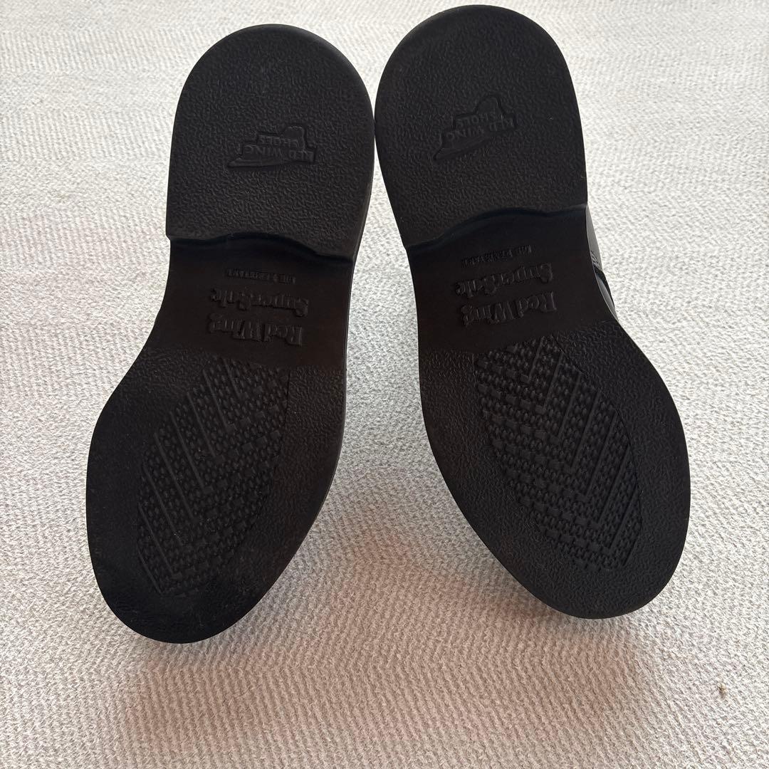 8133 RED WING SHOES レッドウィング　ブラック　７Ｅ　USA