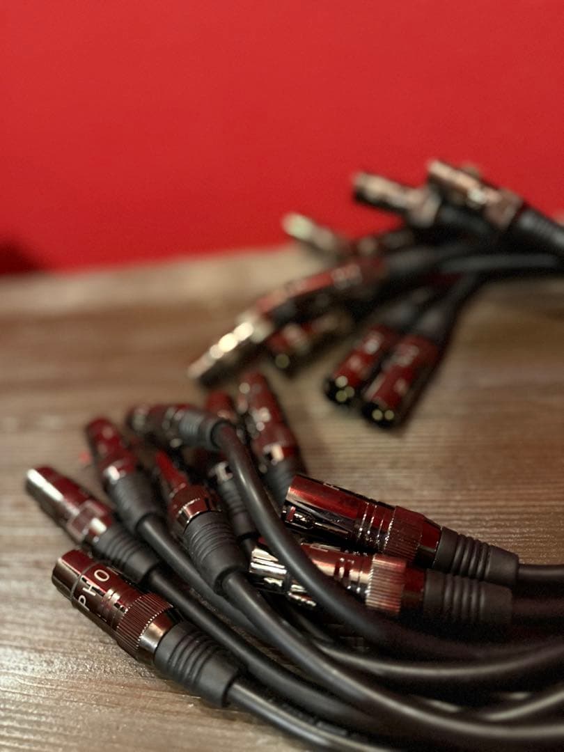 お値下げ中【PHONON/MESSENGER】XLRケーブル/0.4m、0.6m