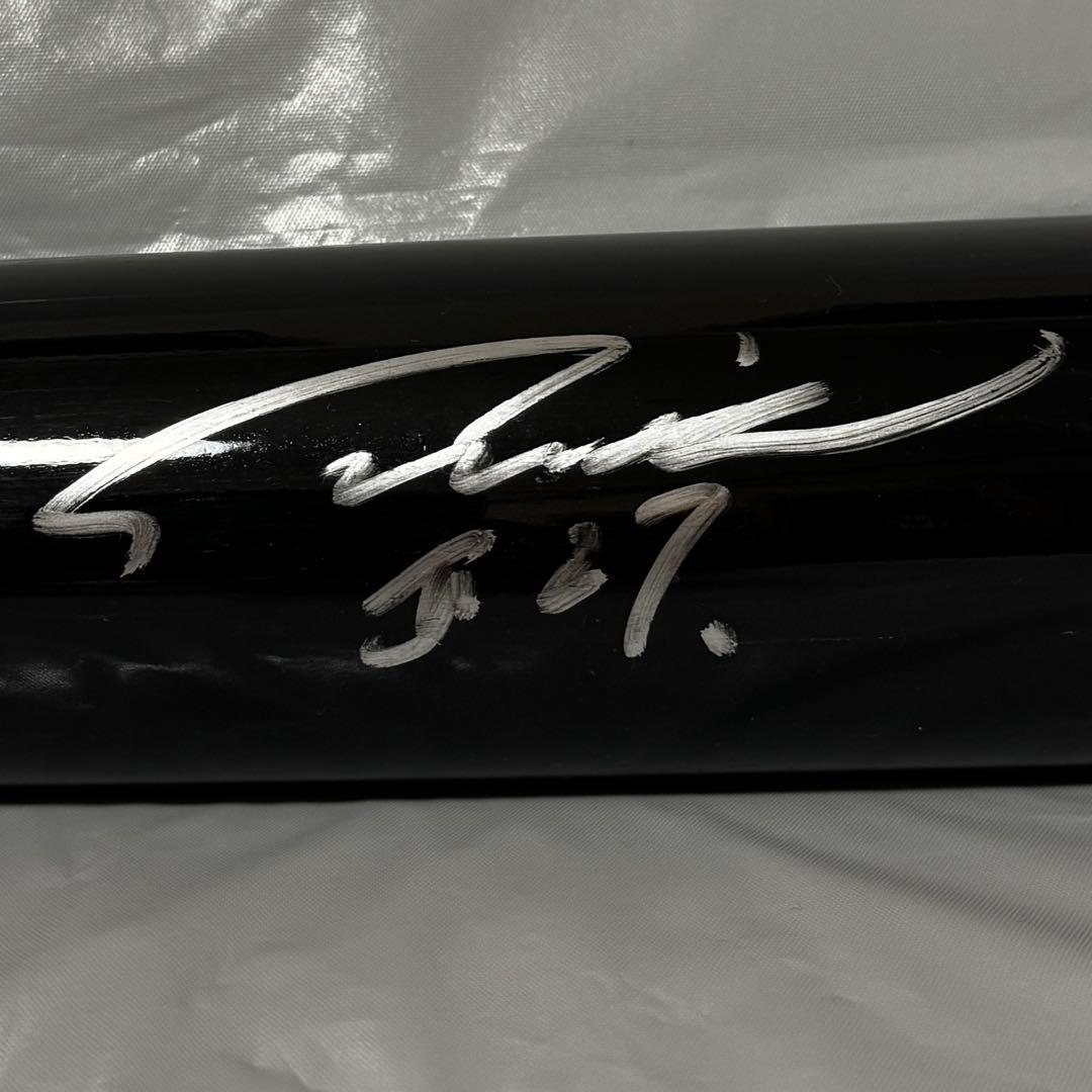 鈴木誠也 直筆サイン 本人仕様 バット Marucci MLB 証明付