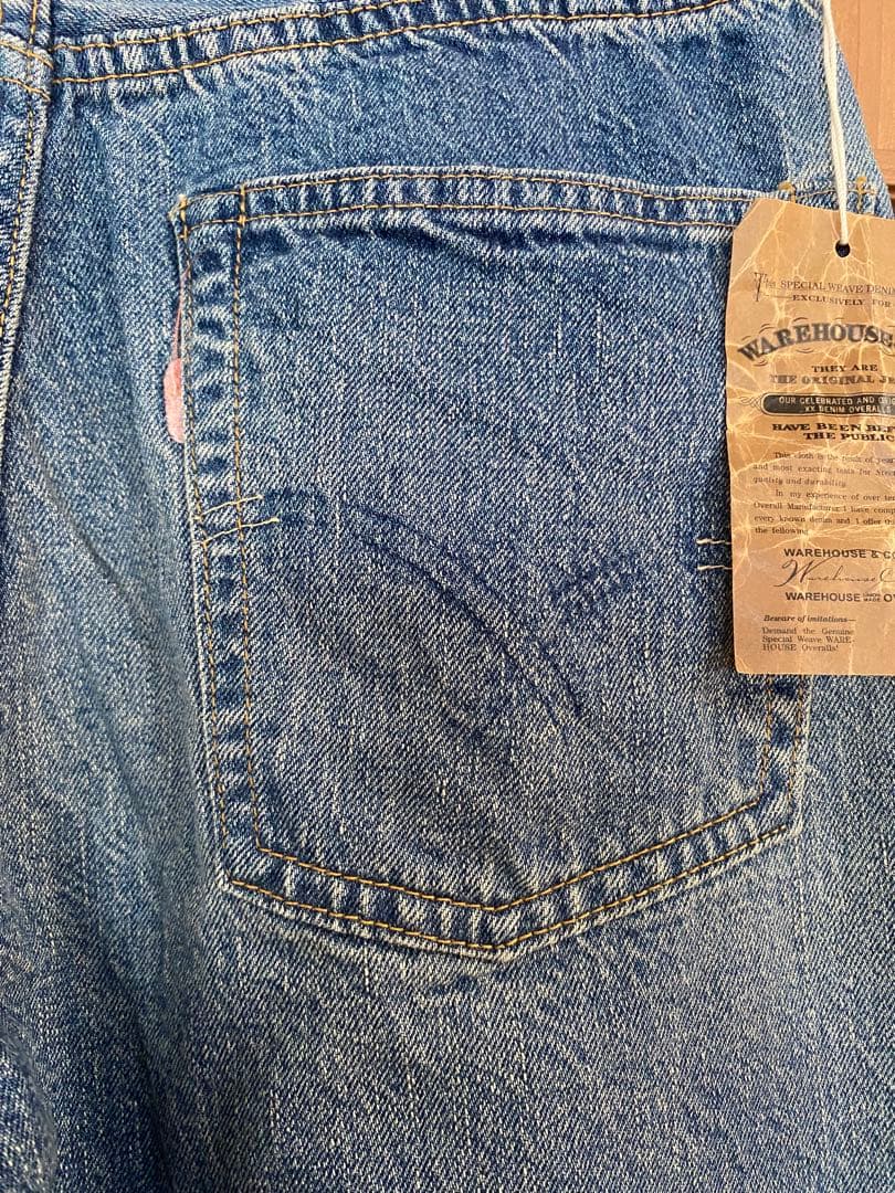 WAREHOUSE & CO. 2ND-HAND 1105 W30 デニムパンツ