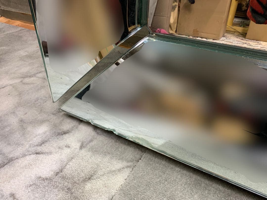 Cassina カッシーナ　カドレ　大型 ミラー　鏡　姿見　フィリップ スタルク