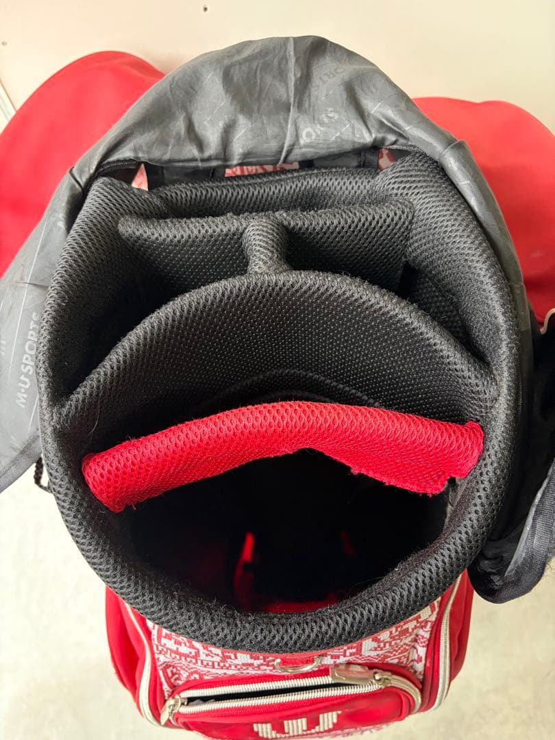 m•u sports キャディーバッグ　キャスター付き