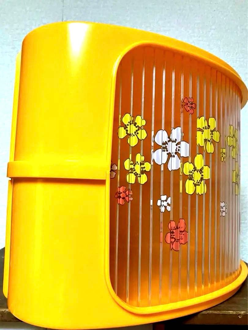 調味料　ケース　フラワー　昭和レトロ　オマケ付き