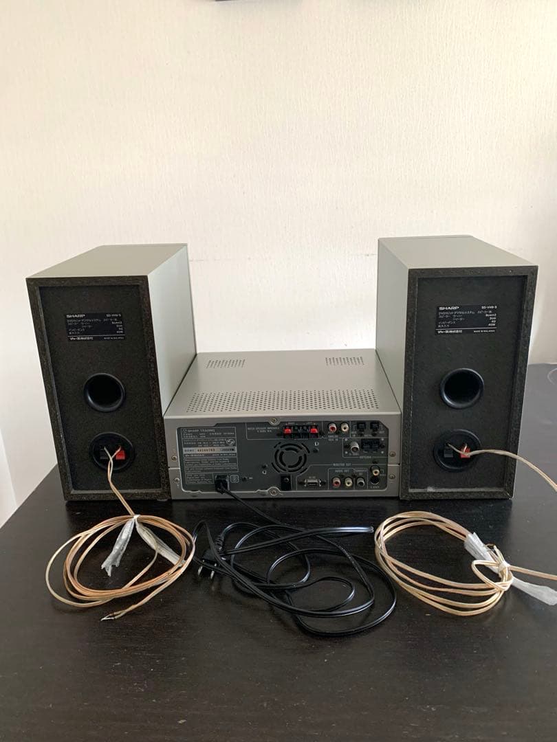 ☆SHARP☆ミニコンポ SD-VH9-Sシャープ CD MD DVD