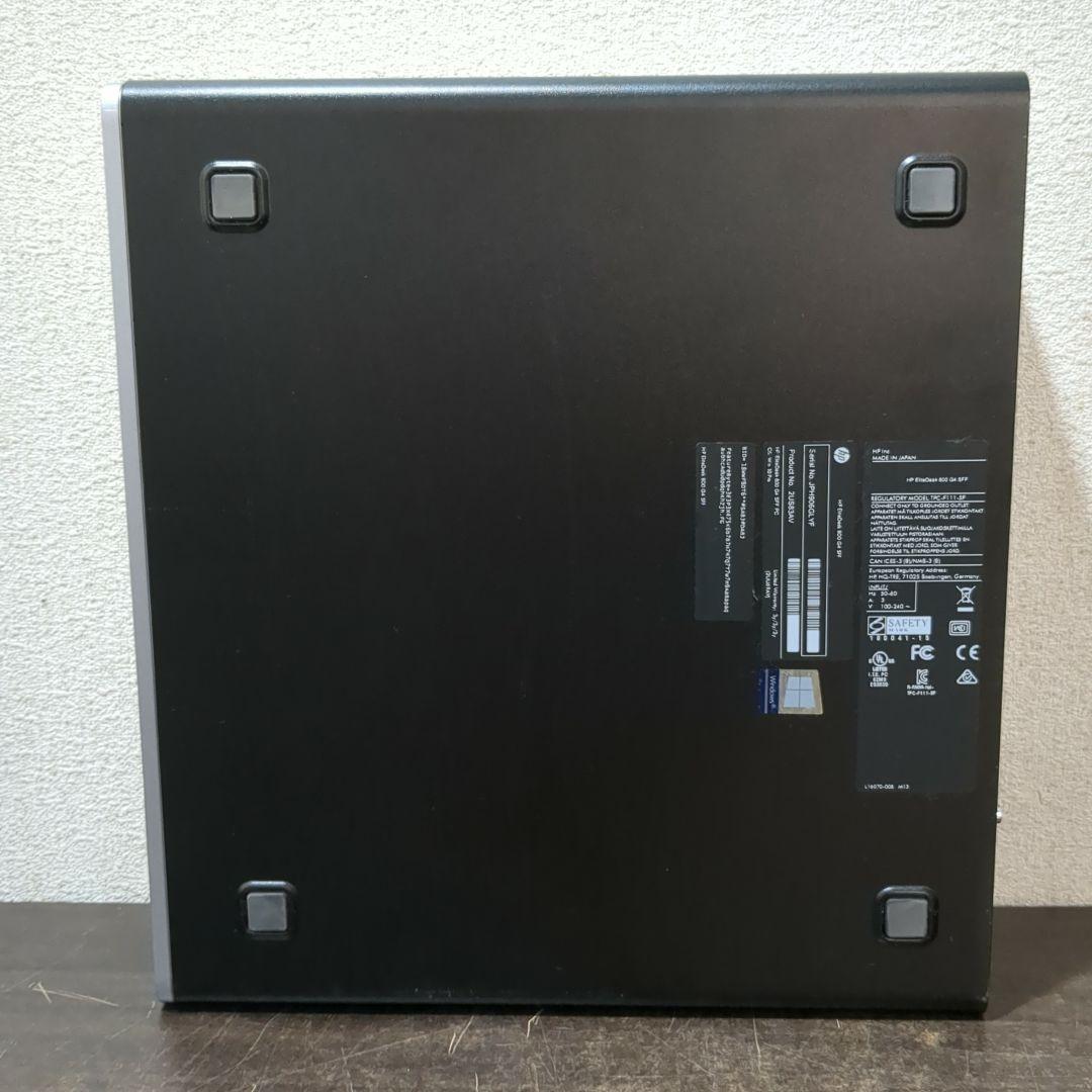HP EliteDesk 800 G4 SFF デスクトップPC　M2327