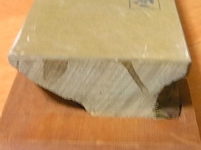 未使用　天然砥石　京都正本山合砥 カミソリ 彫刻刀