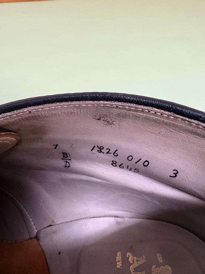 D*i様 Alden オールデン コードバン クロムハーツ同型　6アイレット サ