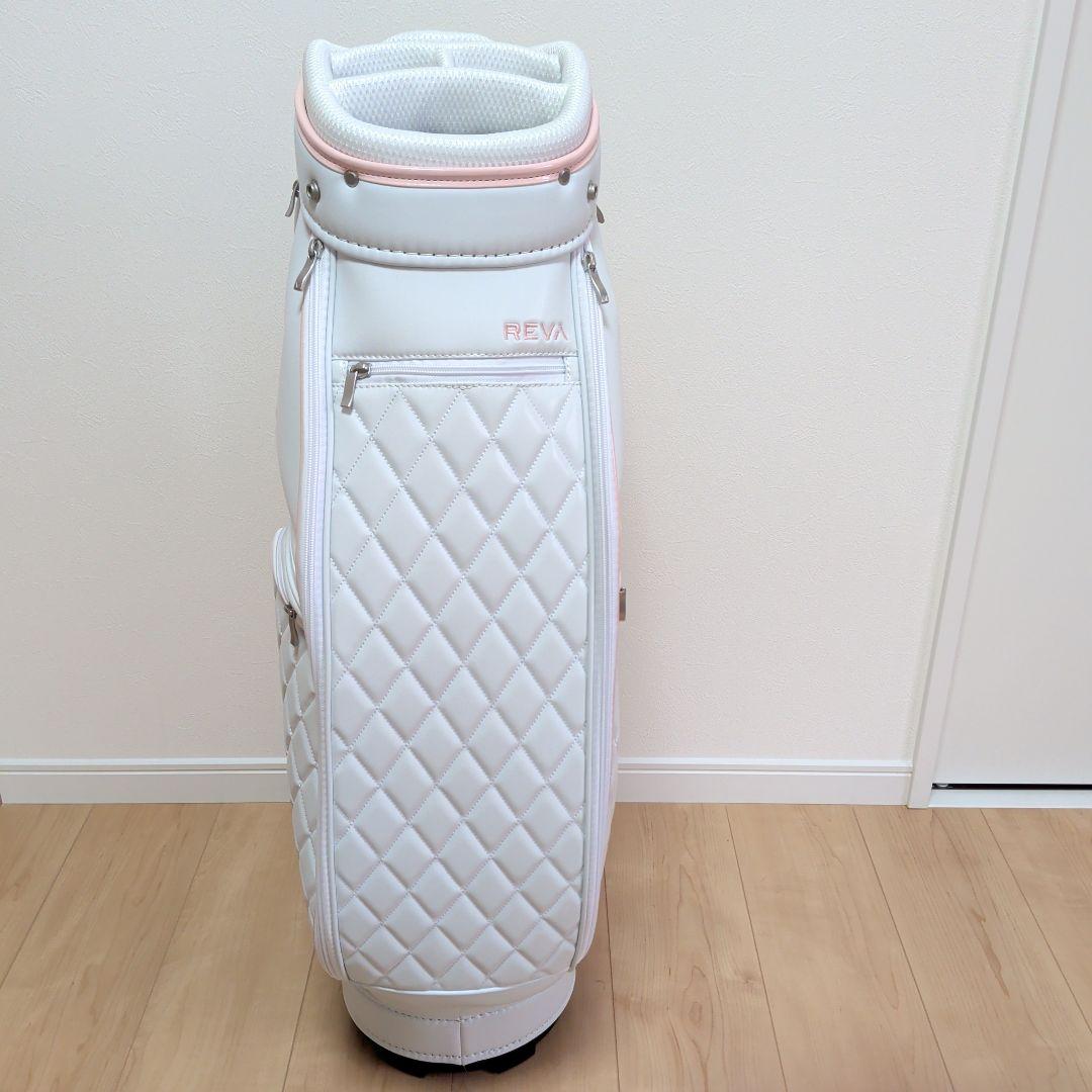 新品未使用!!　Callaway REVA ゴルフバッグ ホワイト/ピンク