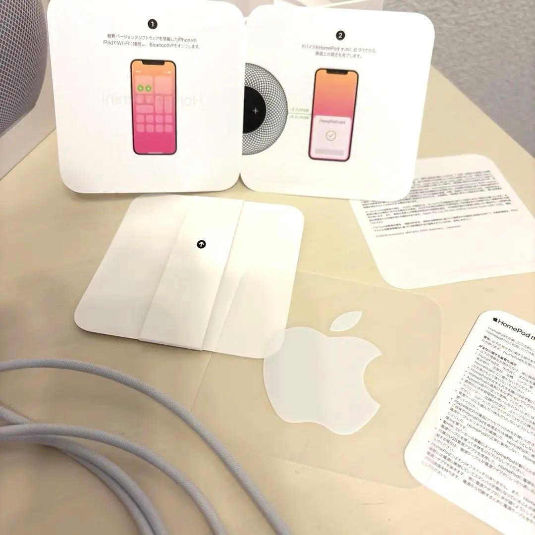 Apple Pod mini ホワイト　白　美品