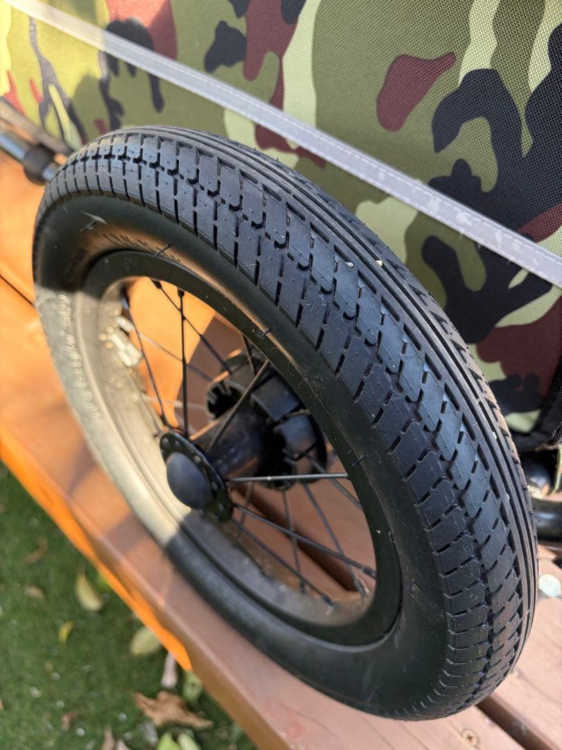 ぶりんこ　エアバギー　キャリッジ　カモフラ　ルーフ付き