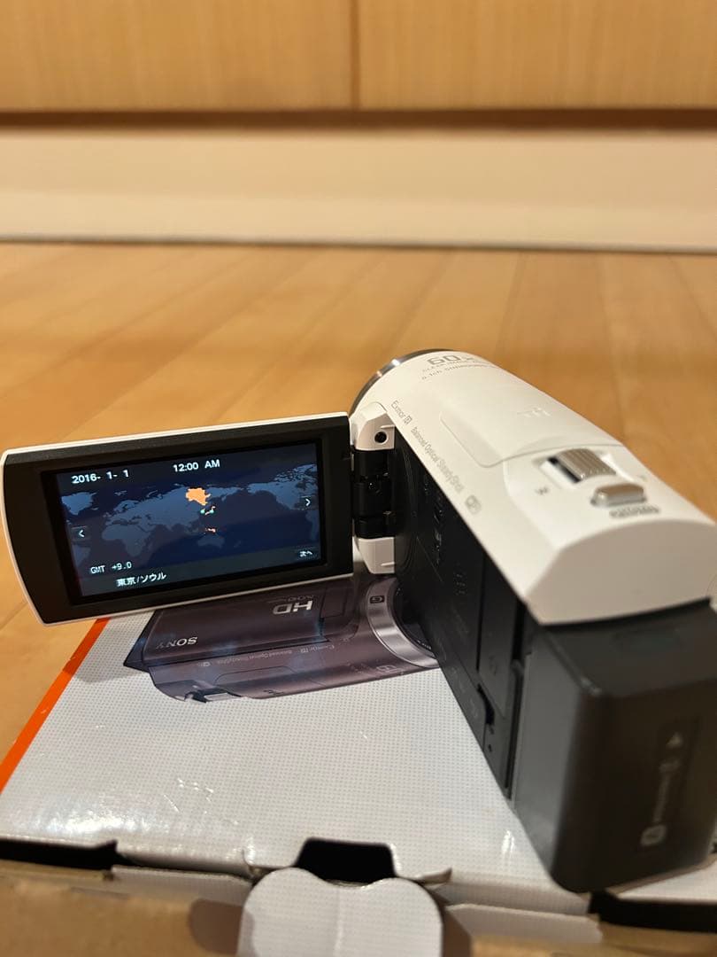 SONY HDR-CX680 ホワイト ビデオカメラ本体