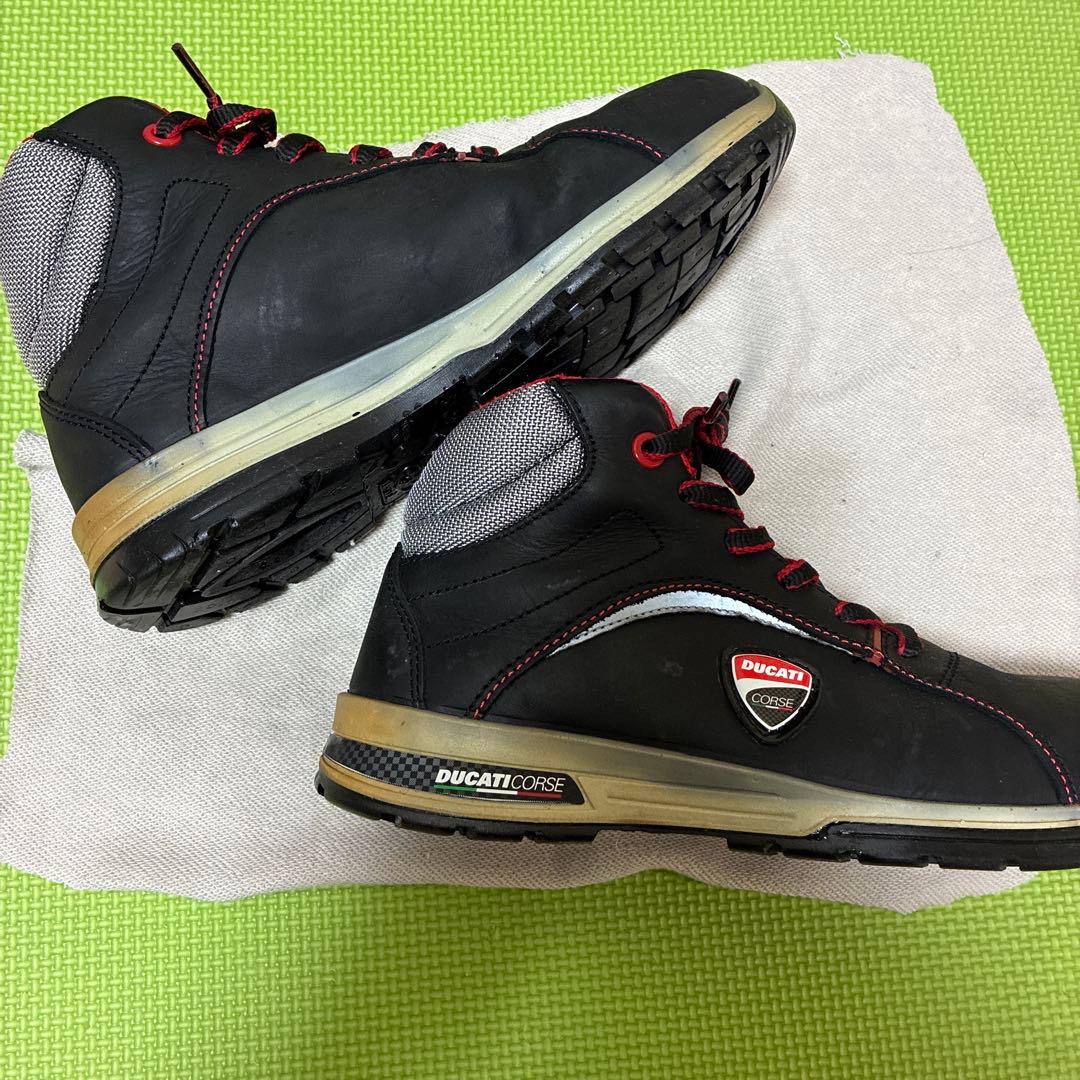 DUCATI CORSE　バイクブーツ　ハイカットシューズ　安全靴　EU38