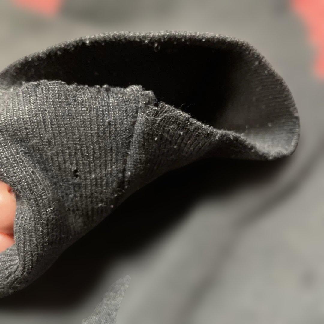 90sMALCOLM XスウェットUSA製両面プリントブラックフェードビンテージ