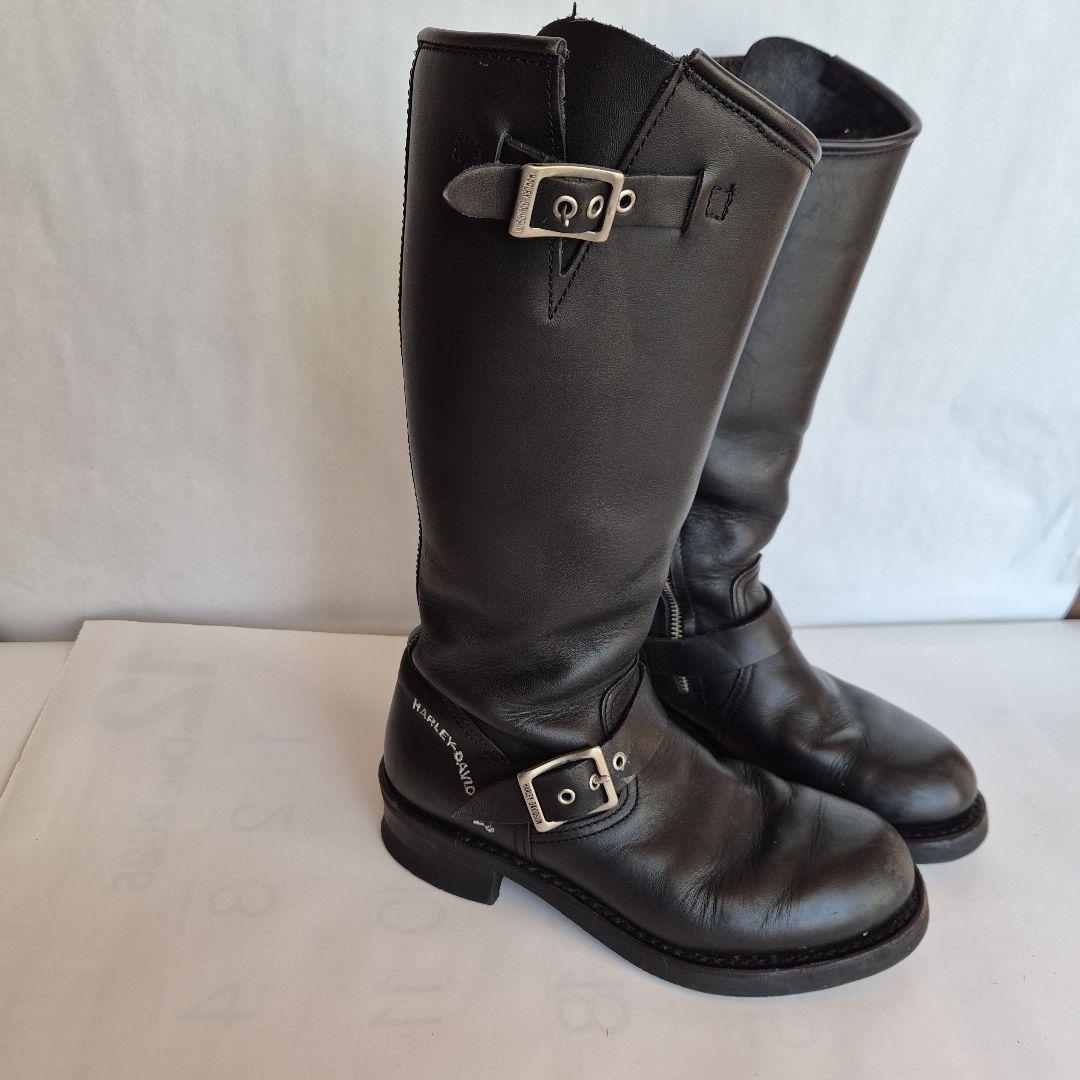 ハーレーダビッドソン エンジニアブーツ ブラック 38(2４cm