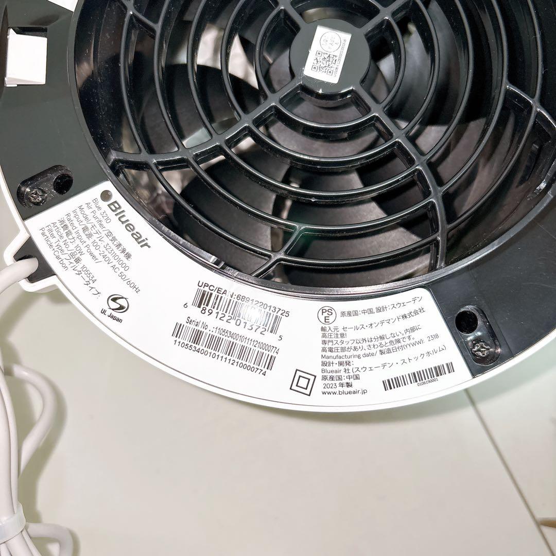 空気清浄機 Blueair ブルーエアー 3210 15畳　2023年製