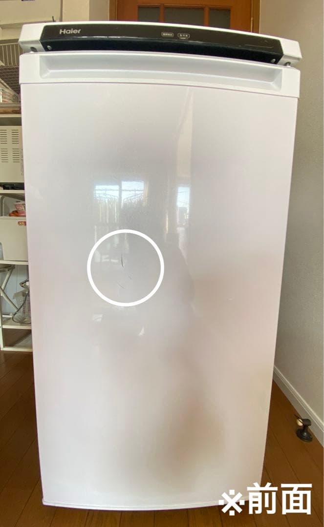 新品未使用 Haier 冷凍庫 JF-NU102C 2022年製※小傷あり