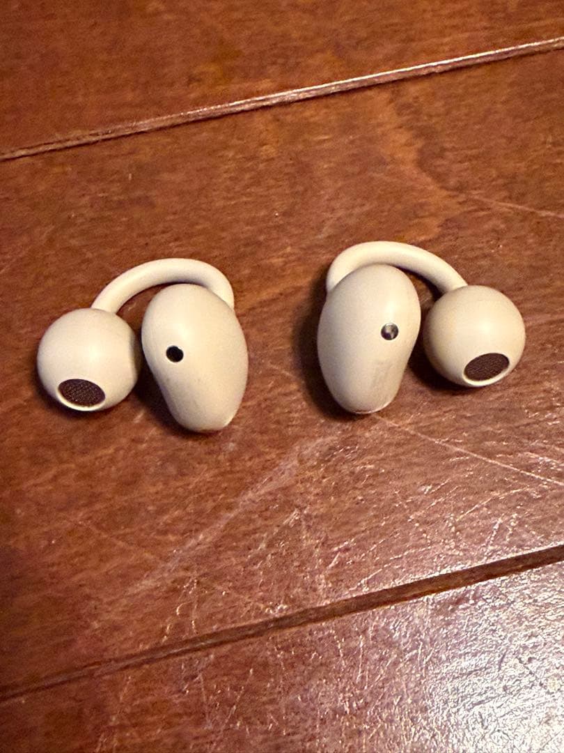 HUAWEI FreeClip ワイヤレスイヤホン（ベージュ）