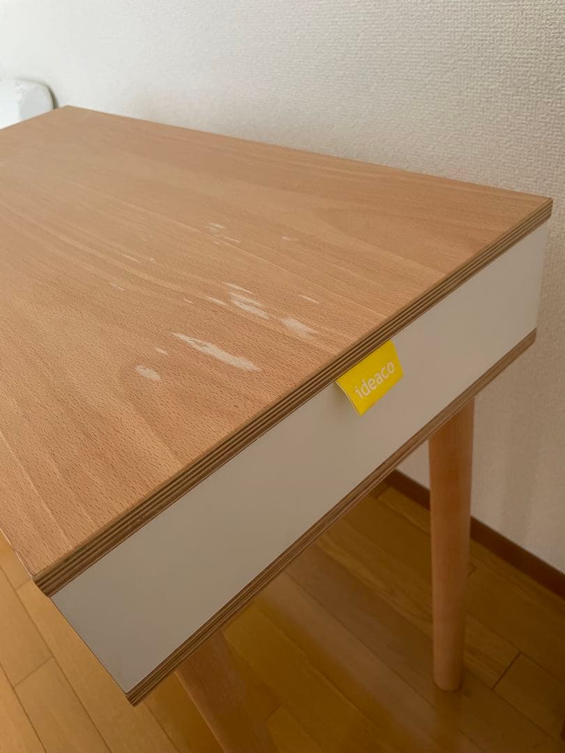 北欧、暮らしの道具店　ideaco/Pallet/スリムデスク　イデアコ　デスク