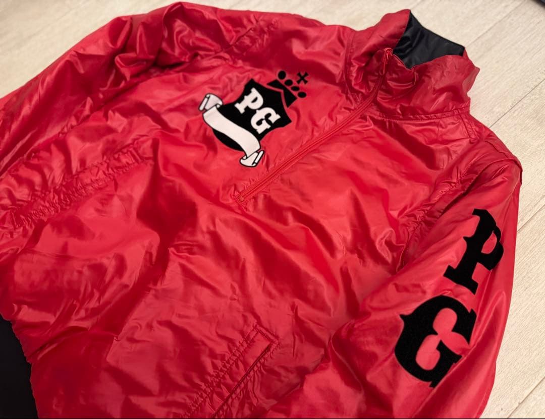 PEARLY GATES リバーシブルジャケット&ベスト　ブラック/レッド