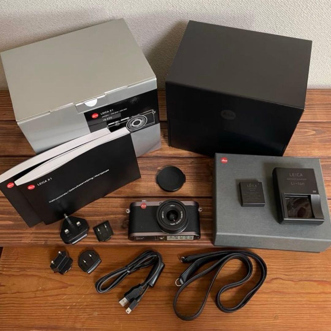 Leica ライカ X1 スチールグレー 付属品付き