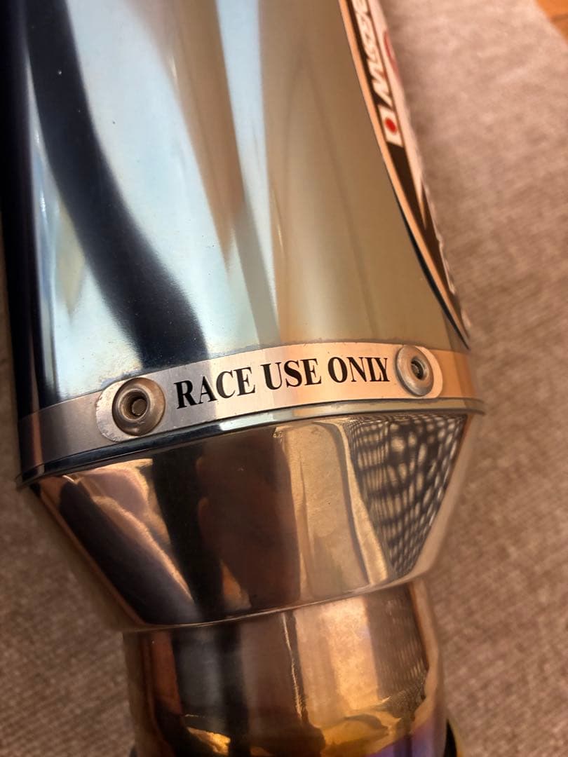 zx-6r ビート　ナサート　 レーシング　マフラー　スリップオン　チタン