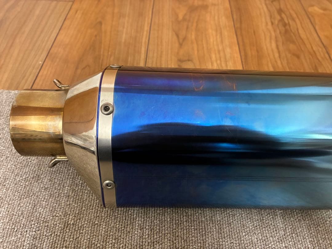 zx-6r ビート　ナサート　 レーシング　マフラー　スリップオン　チタン