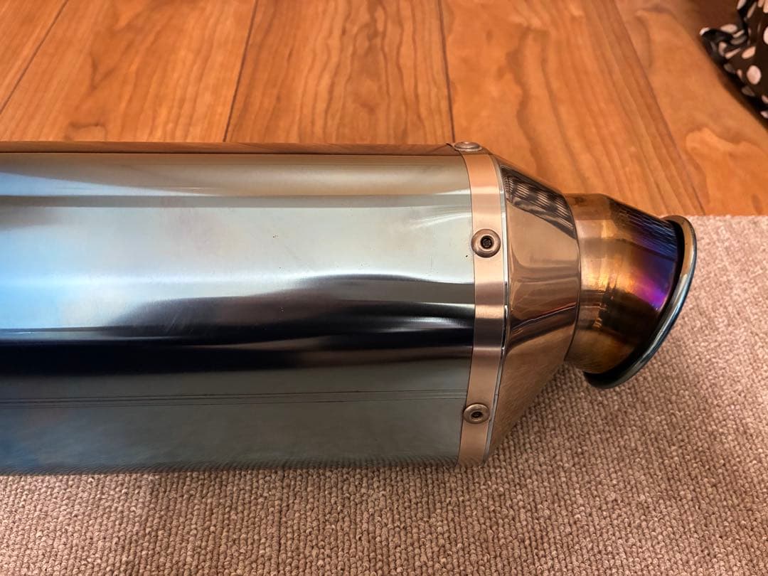 zx-6r ビート　ナサート　 レーシング　マフラー　スリップオン　チタン