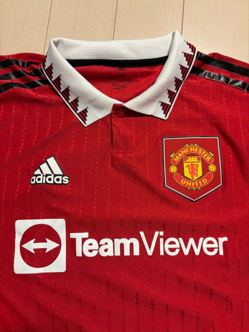 【極美品】プロ仕様 マンチェスター・ユナイテッド ユニフォーム M 22-23