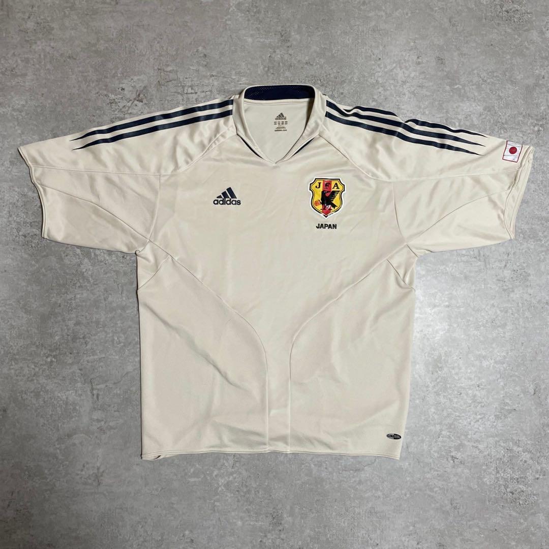 04-05 adidas 日本代表 away ユニフォーム ゲームシャツ