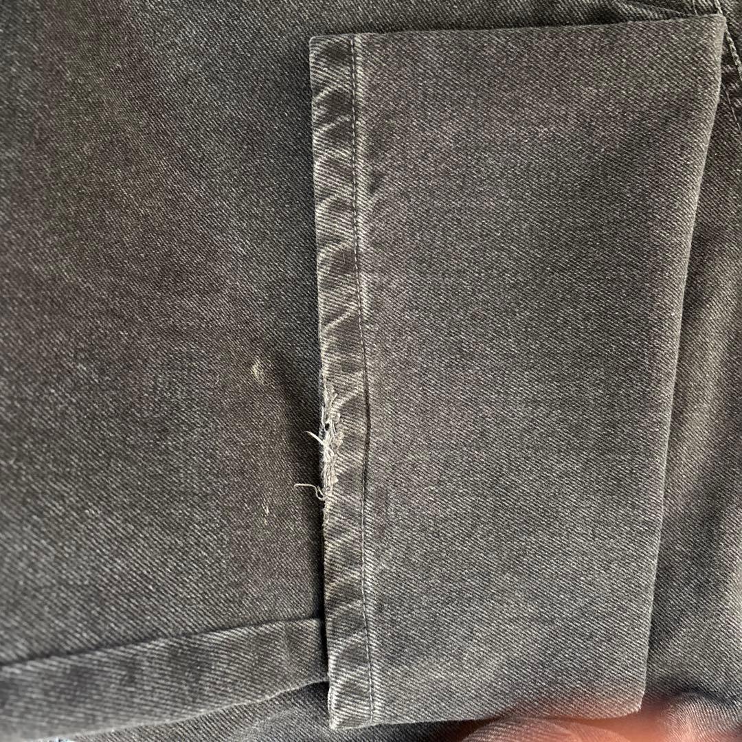 正規品yardsaleダーク バギージーンズ