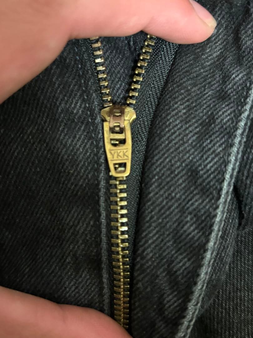 正規品yardsaleダーク バギージーンズ