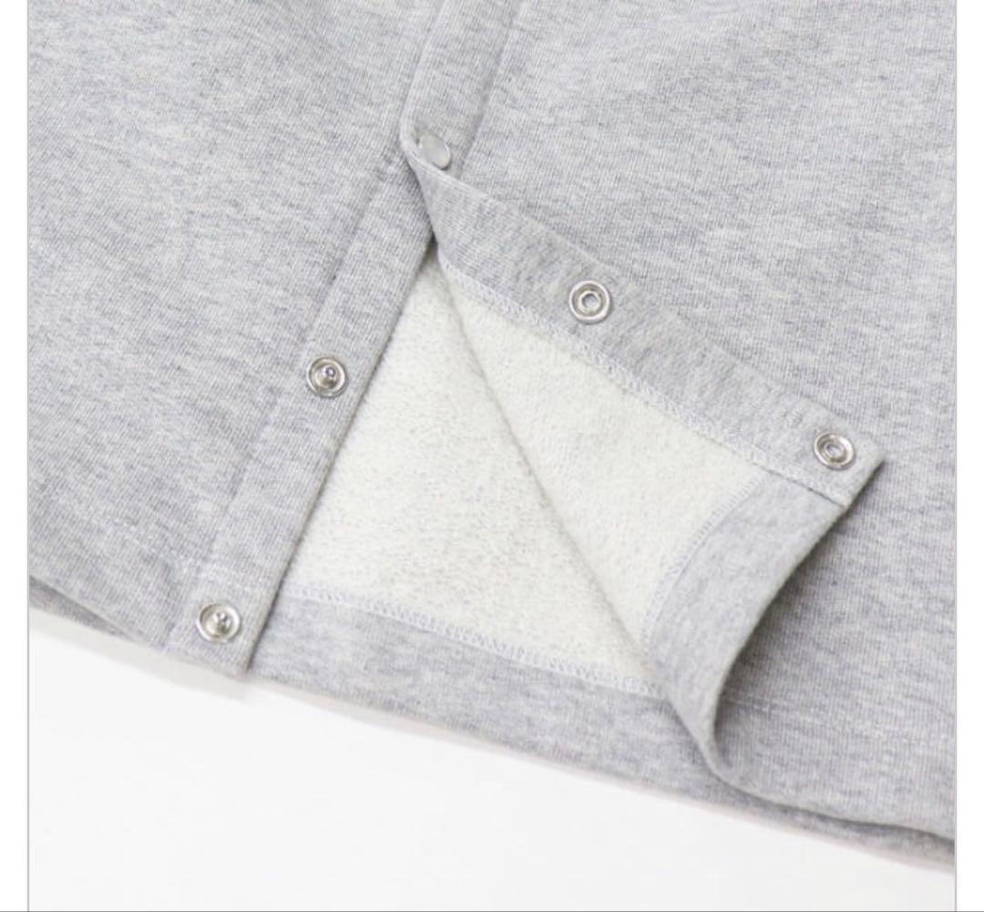 トップス ORCIVAL FRENCH TERRY CREWNECK CARDIGAN