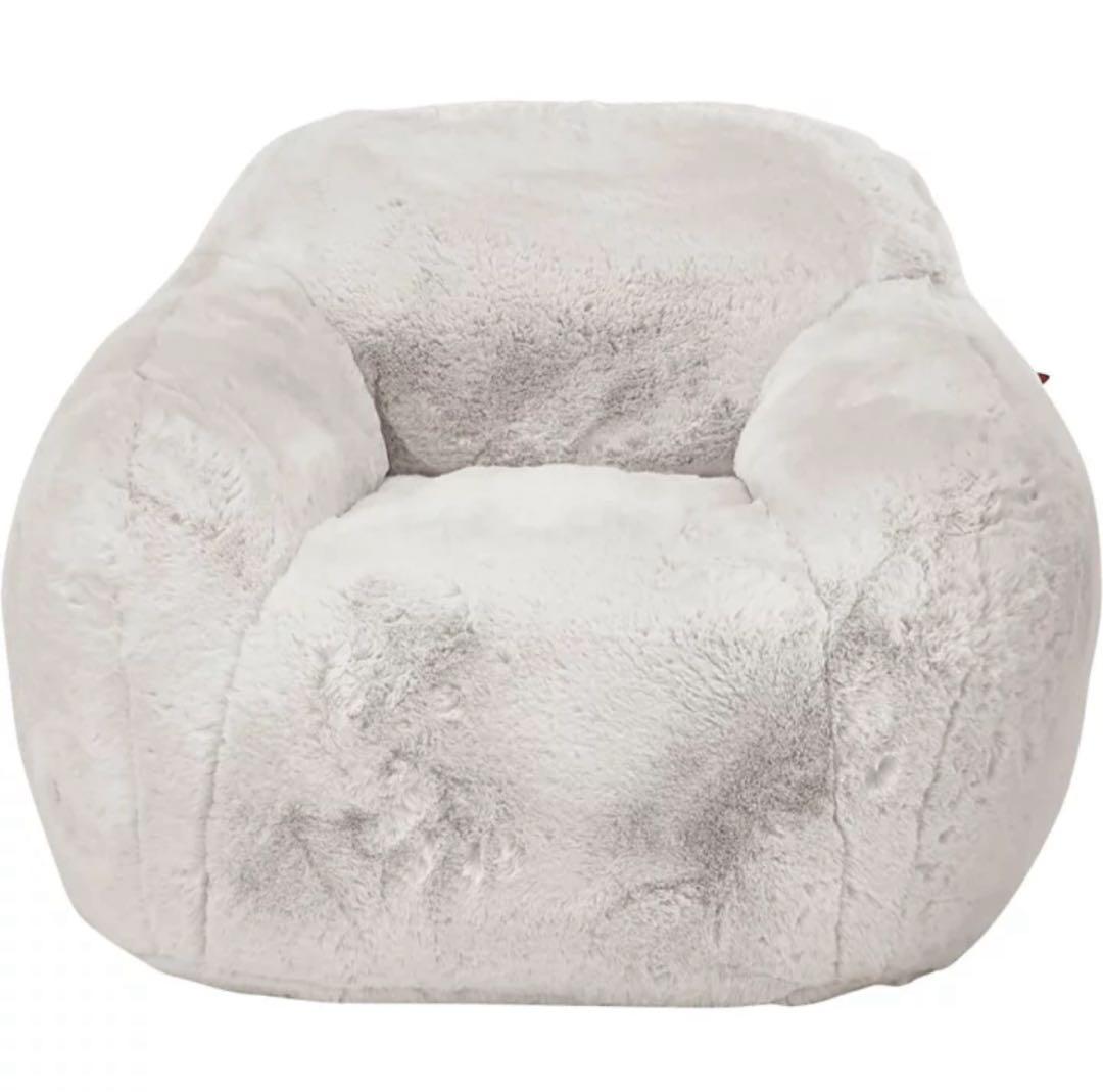 ニトリ　1人掛けソファ　布張りタイプ　もふもふ　モコモコ