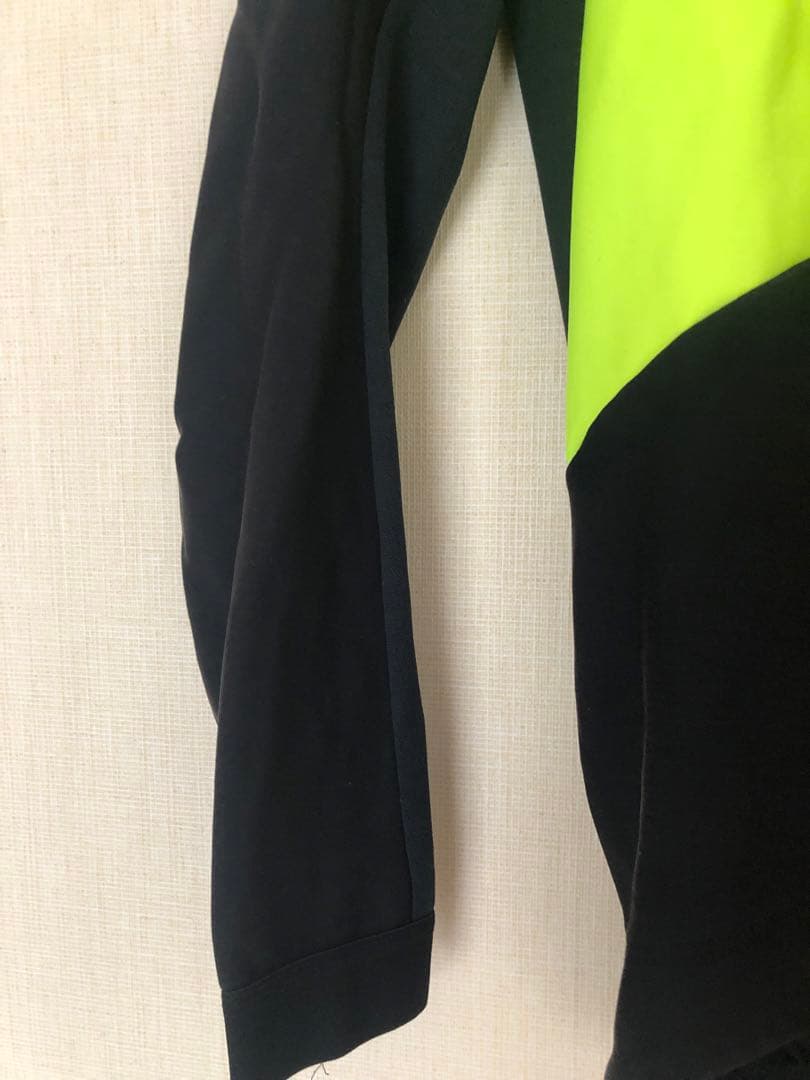 アソス 蛍光イエロー/ブラック サイクルジャケット長袖