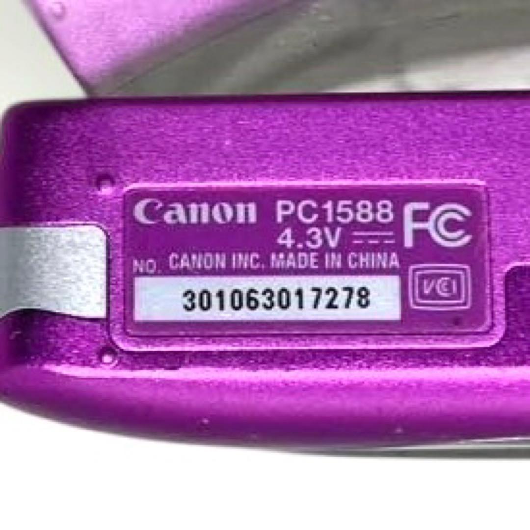 CANON IXY210F PC1588 デジタルカメラ ピンク 動作未確認