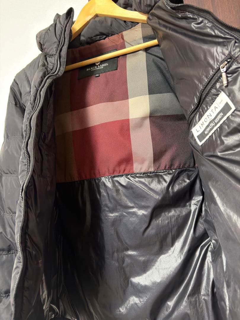 ブラックレーベル クレストブリッジ 4WAYダウンジャケット 黒 Mサイズ