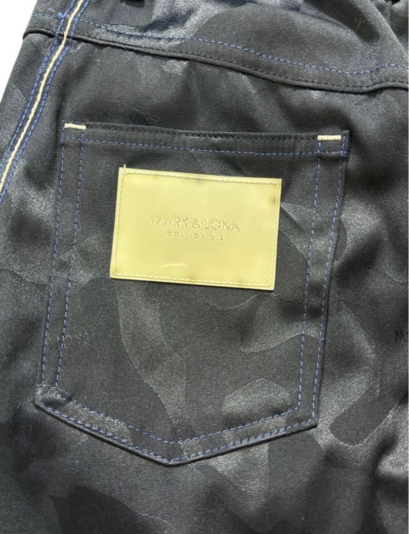 MARK&LONA マークアンドロナ スカル カモフラ ジャガード織柄 スカパン