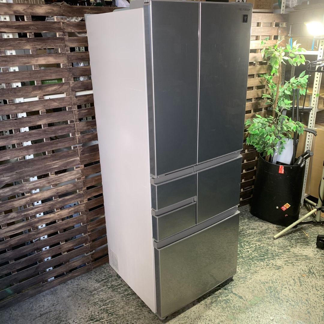 K670 SHARP フレンチドア冷蔵庫 2020年製 SJ-F502F